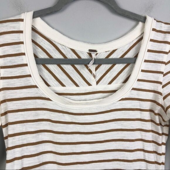 FREE PEOPLE | Tuscaloosa Hard Candy Striped Long Sleeve Top Women’s Size Small - Picture 8 of 12